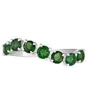 Женские Кольца_Серебро .925_ХРОМДИОПСИД__3-Лазурит-Онлайн