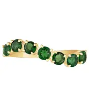 Женские Кольца_Серебро .925_ХРОМДИОПСИД__3-Лазурит-Онлайн