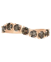 Женские Кольца_Серебро .925_РАУХТОПАЗ__3-Лазурит-Онлайн