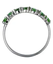 Женские Кольца_Серебро .925_ХРОМДИОПСИД__4-Лазурит-Онлайн