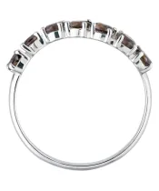 Женские Кольца_Серебро .925_РАУХТОПАЗ__4-Лазурит-Онлайн