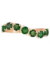 Женские Кольца_Серебро .925_ХРОМДИОПСИД__3-Лазурит-Онлайн