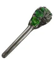 Женские Кольца_Серебро .925_ХРОМДИОПСИД__5-Лазурит-Онлайн