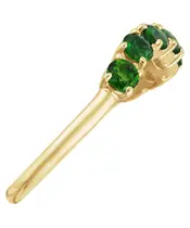 Женские Кольца_Серебро .925_ХРОМДИОПСИД__5-Лазурит-Онлайн