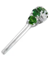 Женские Кольца_Серебро .925_ХРОМДИОПСИД__5-Лазурит-Онлайн