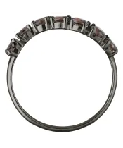 Женские Кольца_Серебро .925_РАУХТОПАЗ__4-Лазурит-Онлайн