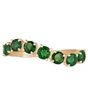 Женские Кольца_Серебро .925_ХРОМДИОПСИД__3-Лазурит-Онлайн