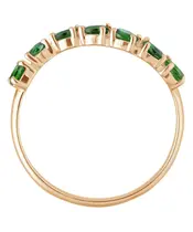 Женские Кольца_Серебро .925_ХРОМДИОПСИД__4-Лазурит-Онлайн