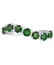 Женские Кольца_Серебро .925_ХРОМДИОПСИД__3-Лазурит-Онлайн