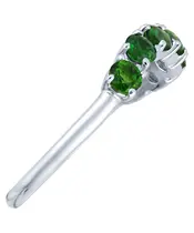 Женские Кольца_Серебро .925_ХРОМДИОПСИД__5-Лазурит-Онлайн