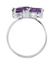 Женские Кольца_Серебро .925_АМЕТИСТ_Нанокристалл_3-Лазурит-Онлайн