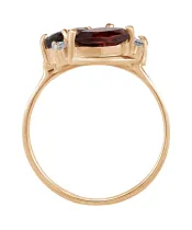 Женские Кольца_Серебро .925_ГРАНАТ_Нанокристалл_3-Лазурит-Онлайн