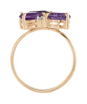 Женские Кольца_Серебро .925_АМЕТИСТ_Нанокристалл_3-Лазурит-Онлайн