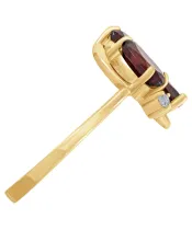 Женские Кольца_Серебро .925_ГРАНАТ_Нанокристалл_4-Лазурит-Онлайн