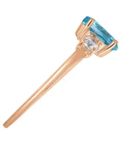 Женские Кольца_Серебро .925_ТОПАЗ_Нанокристалл_5-Лазурит-Онлайн