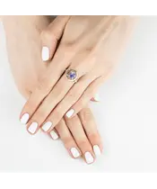 Женские Кольца_Серебро .925_ТАНЗАНИТ__7-Лазурит-Онлайн