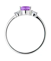 Женские Кольца_Серебро .925_АМЕТИСТ_Нанокристалл_4-Лазурит-Онлайн