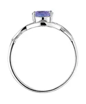 Женские Кольца_Серебро .925_ТАНЗАНИТ__4-Лазурит-Онлайн