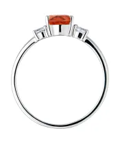 Женские Кольца_Серебро .925_ЦИТРИН_Нанокристалл_4-Лазурит-Онлайн