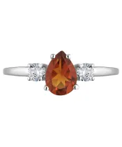 Женские Кольца_Серебро .925_ЦИТРИН_Нанокристалл_3-Лазурит-Онлайн