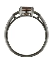 Женские Кольца_Серебро .925_РАУХТОПАЗ__4-Лазурит-Онлайн