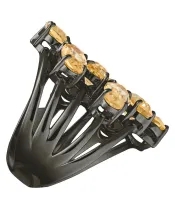 Женские Кольца_Серебро .925_ЦИТРИН__5-Лазурит-Онлайн