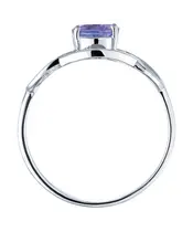 Женские Кольца_Серебро .925_ТАНЗАНИТ__4-Лазурит-Онлайн