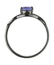 Женские Кольца_Серебро .925_ТАНЗАНИТ__4-Лазурит-Онлайн