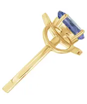 Женские Кольца_Серебро .925_ТАНЗАНИТ__5-Лазурит-Онлайн