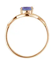 Женские Кольца_Серебро .925_ТАНЗАНИТ__4-Лазурит-Онлайн