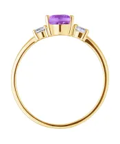 Женские Кольца_Серебро .925_АМЕТИСТ_Нанокристалл_4-Лазурит-Онлайн