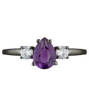 Женские Кольца_Серебро .925_АМЕТИСТ_Нанокристалл_3-Лазурит-Онлайн