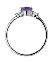 Женские Кольца_Серебро .925_АМЕТИСТ_Нанокристалл_4-Лазурит-Онлайн