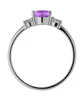 Женские Кольца_Серебро .925_АМЕТИСТ_Нанокристалл_4-Лазурит-Онлайн