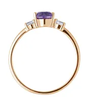 Женские Кольца_Серебро .925_АМЕТИСТ_Нанокристалл_4-Лазурит-Онлайн