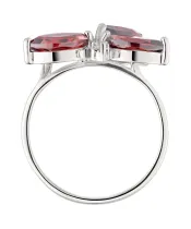 Женские Кольца_Серебро .925_ГРАНАТ_Нанокристалл_4-Лазурит-Онлайн