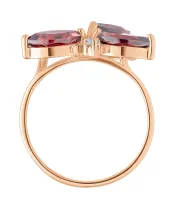 Женские Кольца_Серебро .925_ГРАНАТ_Нанокристалл_4-Лазурит-Онлайн