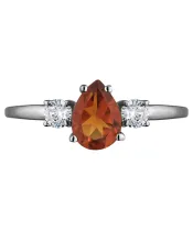 Женские Кольца_Серебро .925_ЦИТРИН_Нанокристалл_3-Лазурит-Онлайн