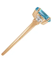 Женские Кольца_Серебро .925_ТОПАЗ_Нанокристалл_5-Лазурит-Онлайн