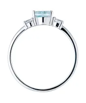 Женские Кольца_Серебро .925__Нанокристалл_4-Лазурит-Онлайн