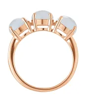 Женские Кольца_Серебро .925_ЛУННЫЙ КАМЕНЬ__4-Лазурит-Онлайн