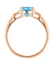 Женские Кольца_Серебро .925_ТОПАЗ__4-Лазурит-Онлайн