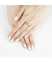 Женские Кольца_Серебро .925_ТОПАЗ__6-Лазурит-Онлайн