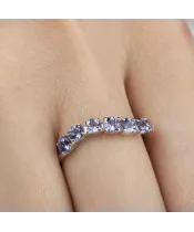 Женские Кольца_Серебро .925_ТАНЗАНИТ__6-Лазурит-Онлайн