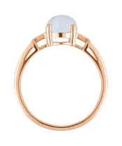 Женские Кольца_Серебро .925_ЛУННЫЙ КАМЕНЬ__4-Лазурит-Онлайн