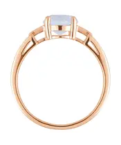 Женские Кольца_Серебро .925_ЛУННЫЙ КАМЕНЬ__4-Лазурит-Онлайн