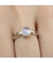 Женские Кольца_Серебро .925_ЛУННЫЙ КАМЕНЬ__6-Лазурит-Онлайн