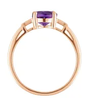 Женские Кольца_Серебро .925_АМЕТИСТ__4-Лазурит-Онлайн