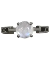 Женские Кольца_Серебро .925_ЛУННЫЙ КАМЕНЬ__3-Лазурит-Онлайн