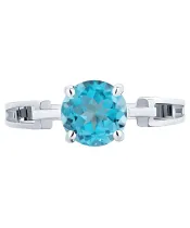 Женские Кольца_Серебро .925_ТОПАЗ__3-Лазурит-Онлайн